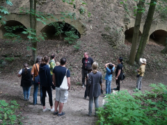 Führung im linken Flankengraben