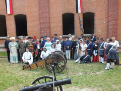 Gruppenbild der Historischen Darsteller 2