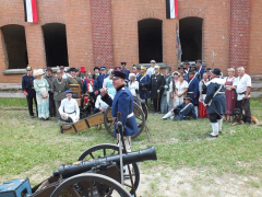 Gruppenbild der Historischen Darsteller