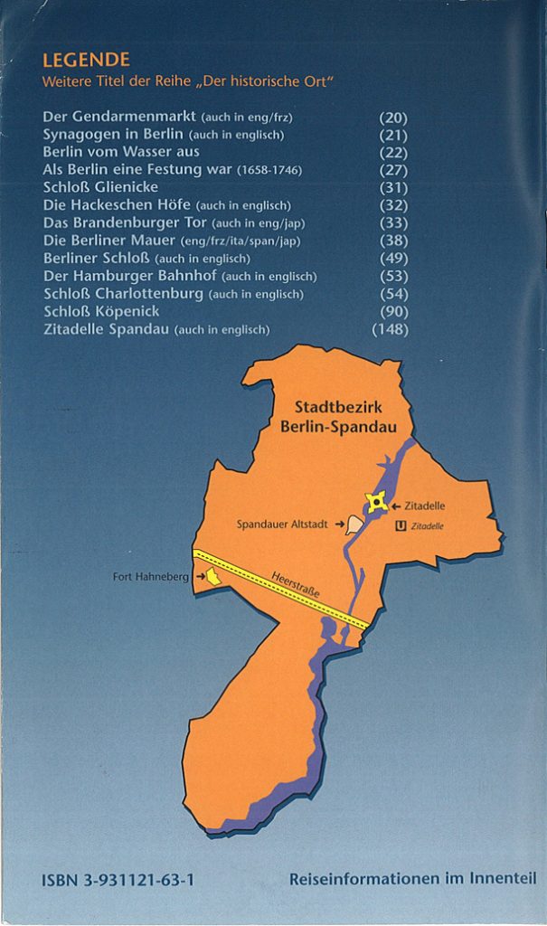 Broschüre Der historische Ort