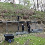 GerüstaufbauFlankenblock