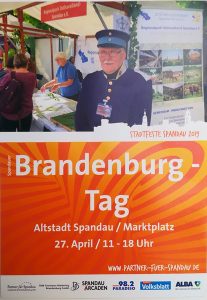 Plakat zum Brandenburg-Tag 2019