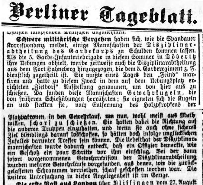 Berliner Tageblatt 28.8.1900